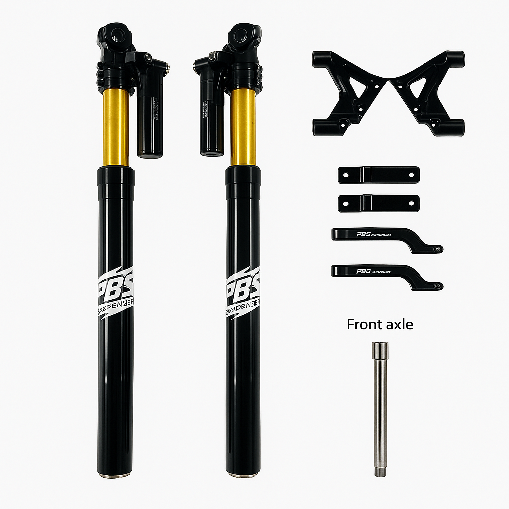 Performance Bagger Inverted Front and 3-inch drop Trees