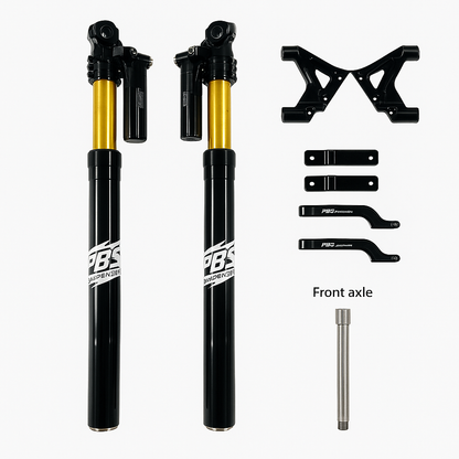 Performance Bagger Inverted Front and 3-inch drop Trees